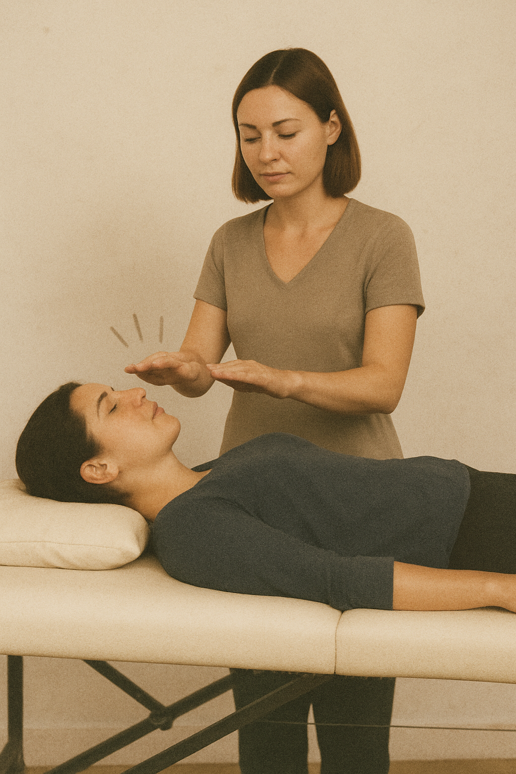 Sole nella sala trattamenti