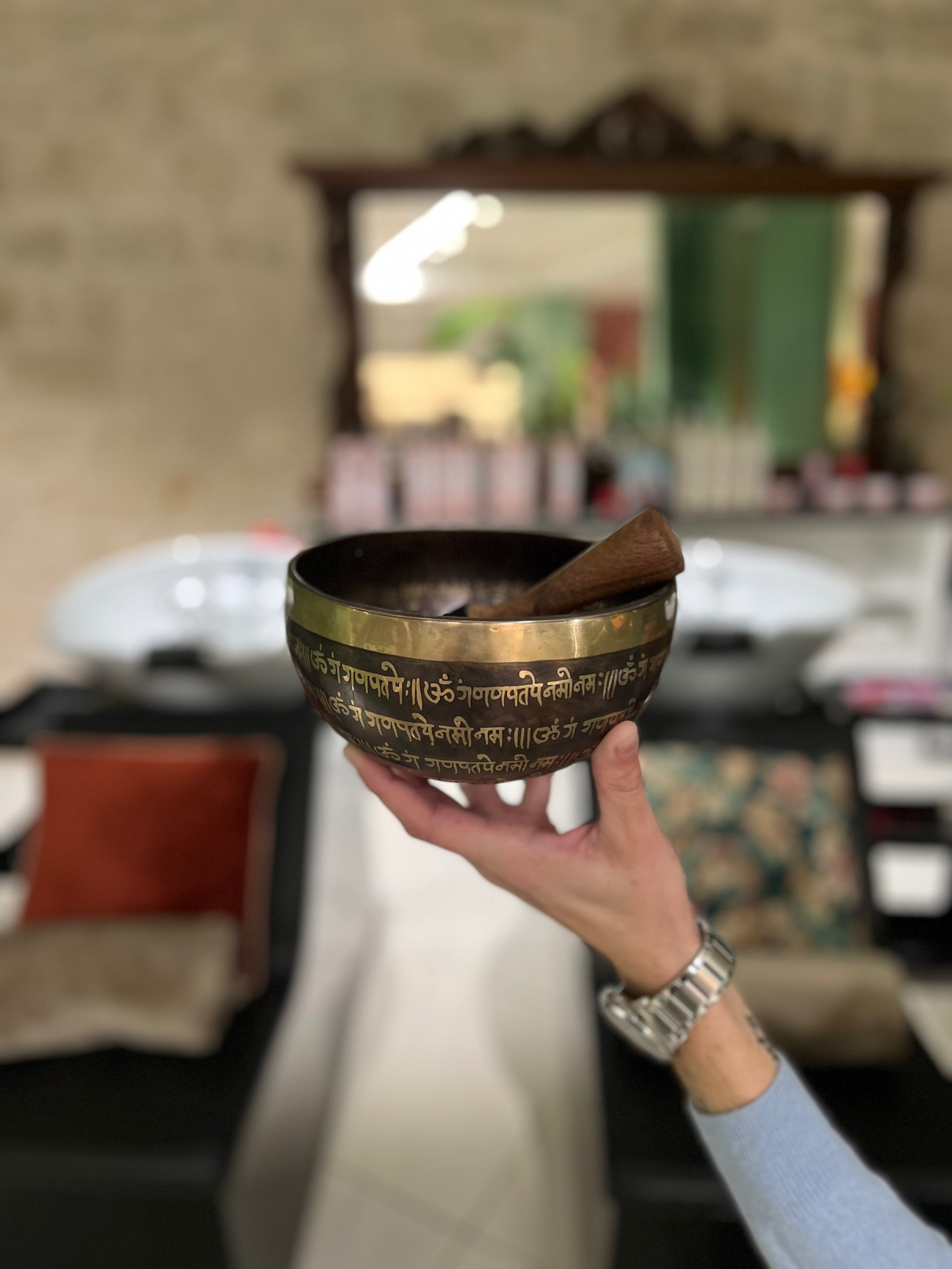 Campana e acqua vibrata